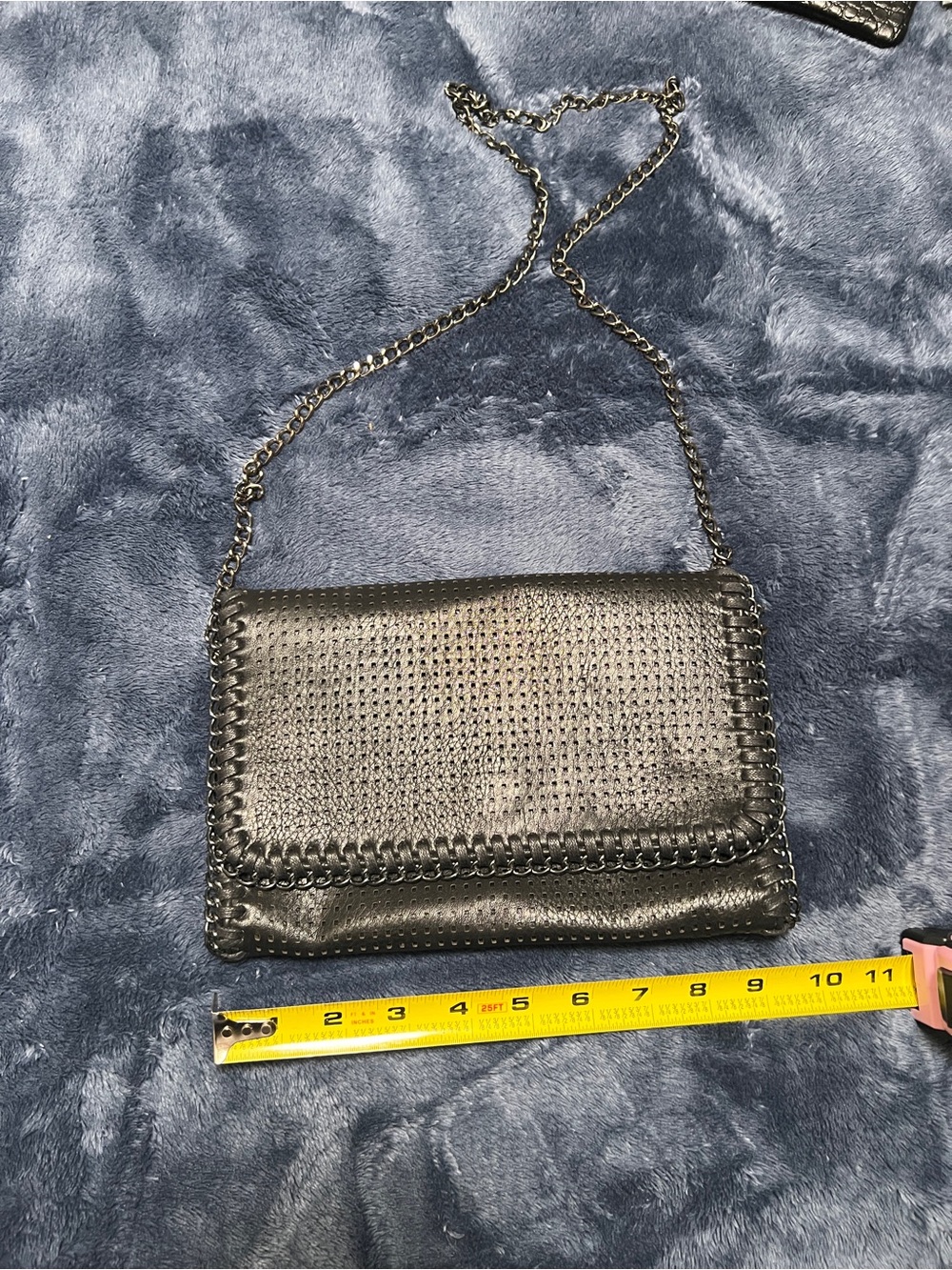 Detail Black Chain Shoulder Bag/clutch